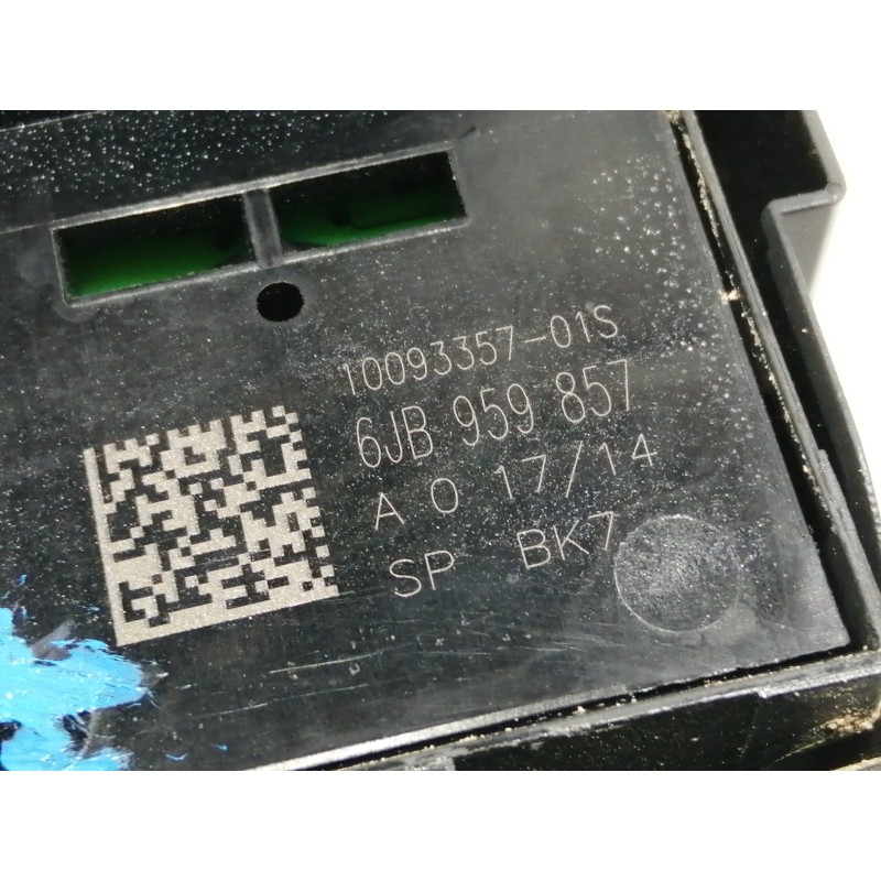 Recambio de mando elevalunas delantero izquierdo para seat toledo (kg3) style referencia OEM IAM 6JB959857 1009335701S 