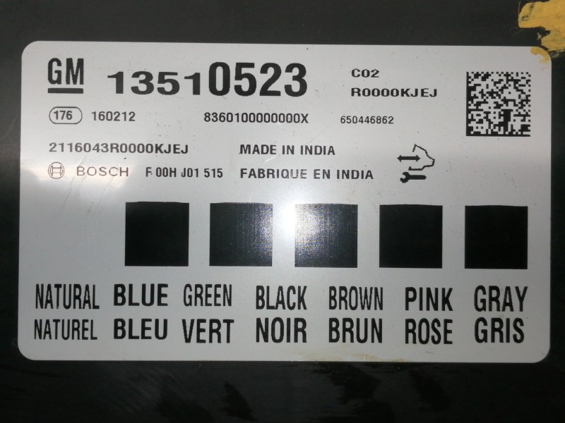 Recambio de modulo electronico para opel astra k lim. 5türig dynamic start/stop referencia OEM IAM 13510523  