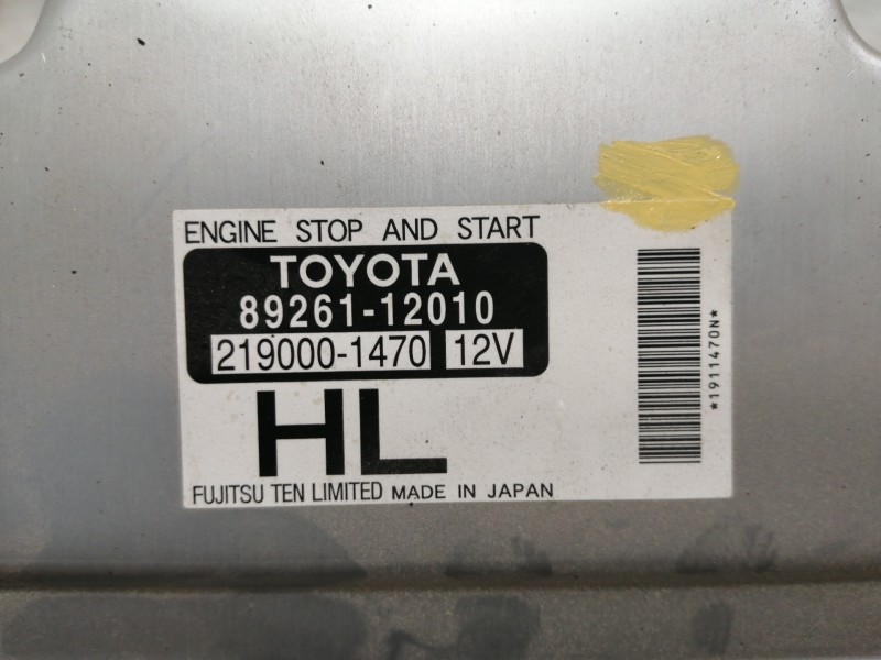 Recambio de centralita start / stop para nissan x-trail (t31) se referencia OEM IAM 8926112010  