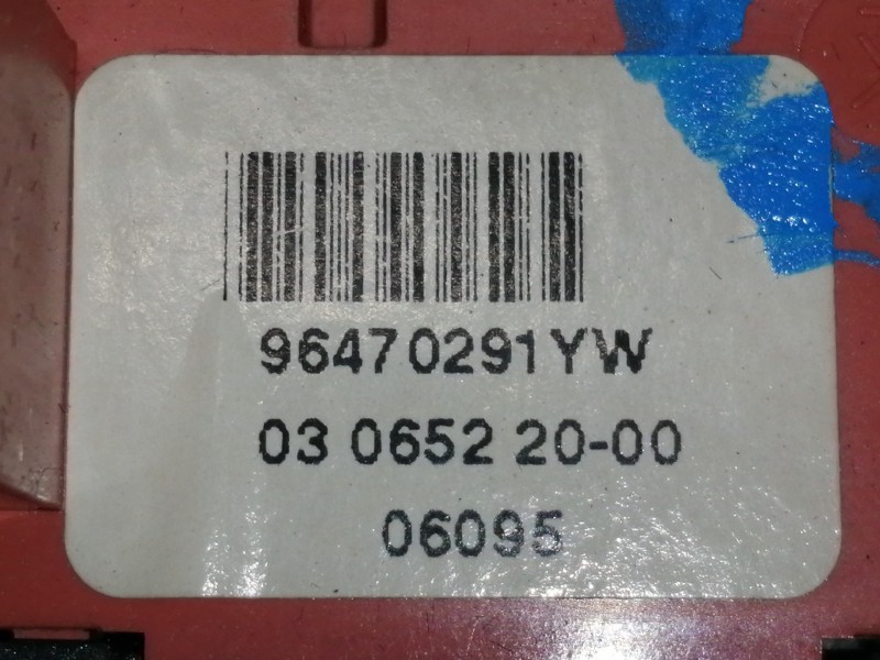 Recambio de mando calefaccion / aire acondicionado para citroën c5 berlina lx (e) referencia OEM IAM 96573328YW02 VP4PUH18C612MH