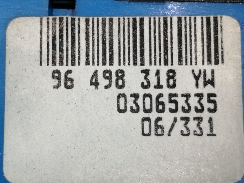 Recambio de mando calefaccion / aire acondicionado para citroën c5 berlina lx (e) referencia OEM IAM 96573328YW02 VP4PUH18C612MH