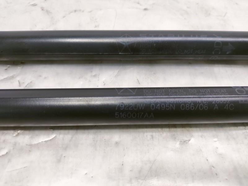 Recambio de amortiguadores maletero / porton para dodge caliber s referencia OEM IAM 7922UV0495N 5160017AA 