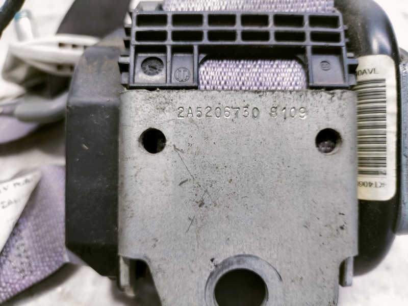 Recambio de cinturon seguridad delantero derecho para dodge caliber s referencia OEM IAM 2A5206730  