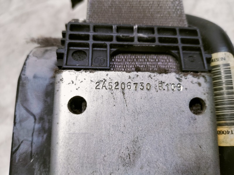 Recambio de cinturon seguridad delantero izquierdo para dodge caliber s referencia OEM IAM 2A5206730  