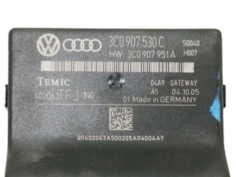 Recambio de modulo electronico para volkswagen passat berlina (3c2) highline referencia OEM IAM 3C0907530C 3C0907951A / 00402063