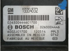 Recambio de modulo electronico para opel meriva b cosmo referencia OEM IAM 13354532 0263004446 / 6002JC700 026300446C1700 2