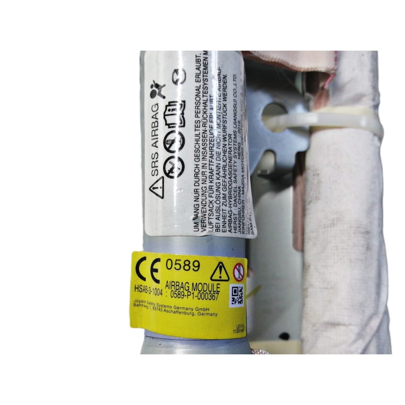 Recambio de airbag cortina delantero derecho para mazda cx-3 evolution referencia OEM IAM 0589P1000367  