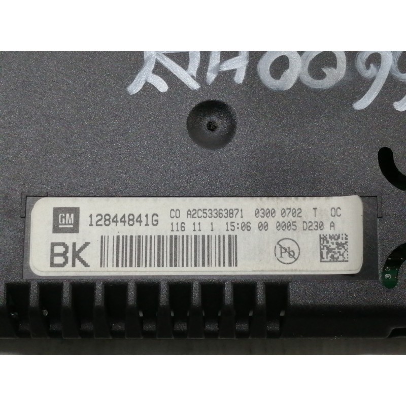 Recambio de pantalla multifuncion para opel insignia berlina cosmo referencia OEM IAM 12844841G A2C53363871 03000702