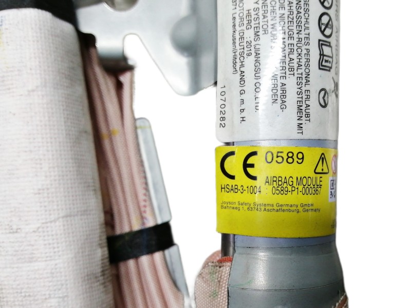 Recambio de airbag cortina delantero izquierdo para mazda cx-3 evolution referencia OEM IAM 0589P1000367  