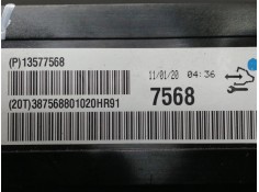 Recambio de centralita aire acondicionado para opel insignia berlina cosmo referencia OEM IAM 13577568 387568801020HR91  2