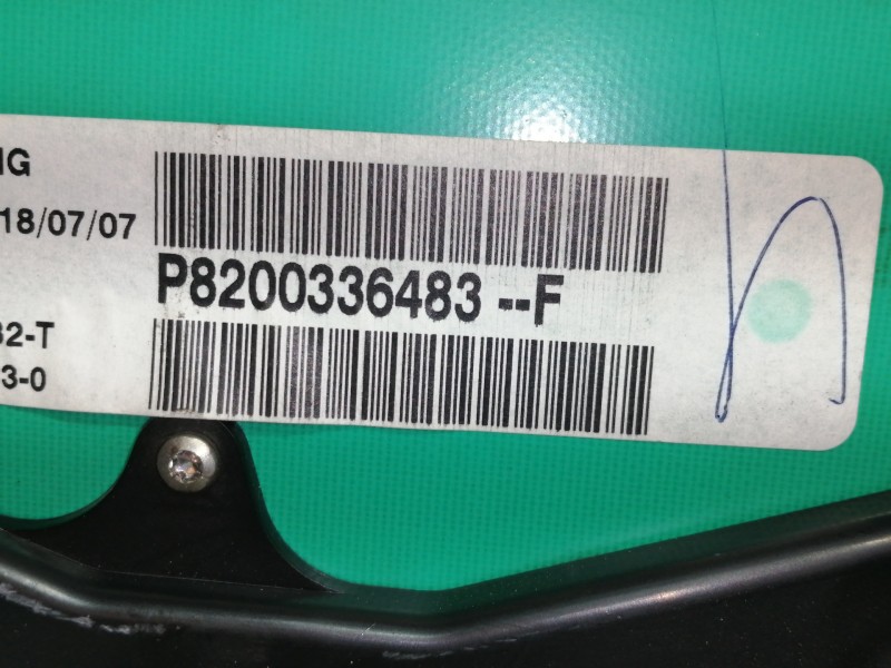 Recambio de cuadro instrumentos para renault kangoo (f/kc0) authentique referencia OEM IAM P8200336483F  