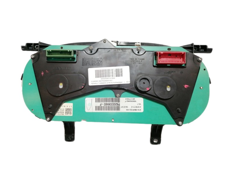 Recambio de cuadro instrumentos para renault kangoo (f/kc0) authentique referencia OEM IAM P8200336483F  