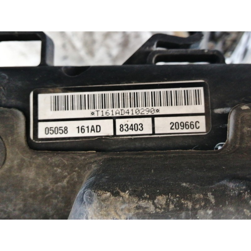 Recambio de radiador agua para dodge caliber s referencia OEM IAM 05058161AD T161AD410290 20966C / 83403