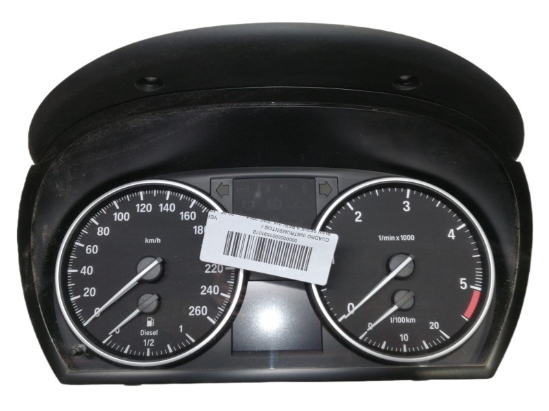Recambio de cuadro instrumentos para bmw serie 3 berlina (e90) 330d referencia OEM IAM 225944312 931612701 382070755 IK931612701
