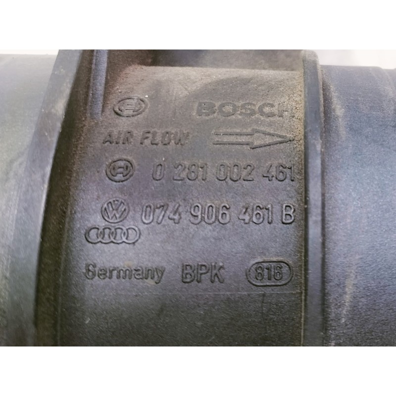 Recambio de caudalimetro para audi a3 (8p) 2.0 tdi limited edition (103kw) referencia OEM IAM 0281002461 074906461B 