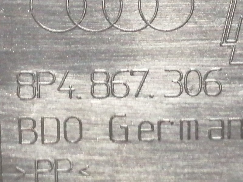 Recambio de guarnecido puerta trasera derecha para audi a3 (8p) 2.0 tdi limited edition (103kw) referencia OEM IAM 8P4867306  