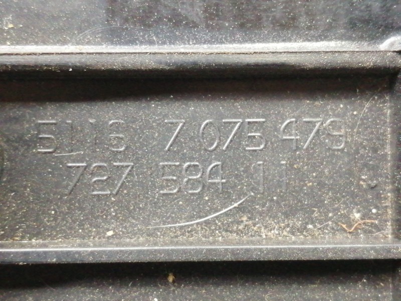 Recambio de guantera para bmw serie 3 berlina (e90) 330d referencia OEM IAM 51167120408 72758411 51167075479 72758411 