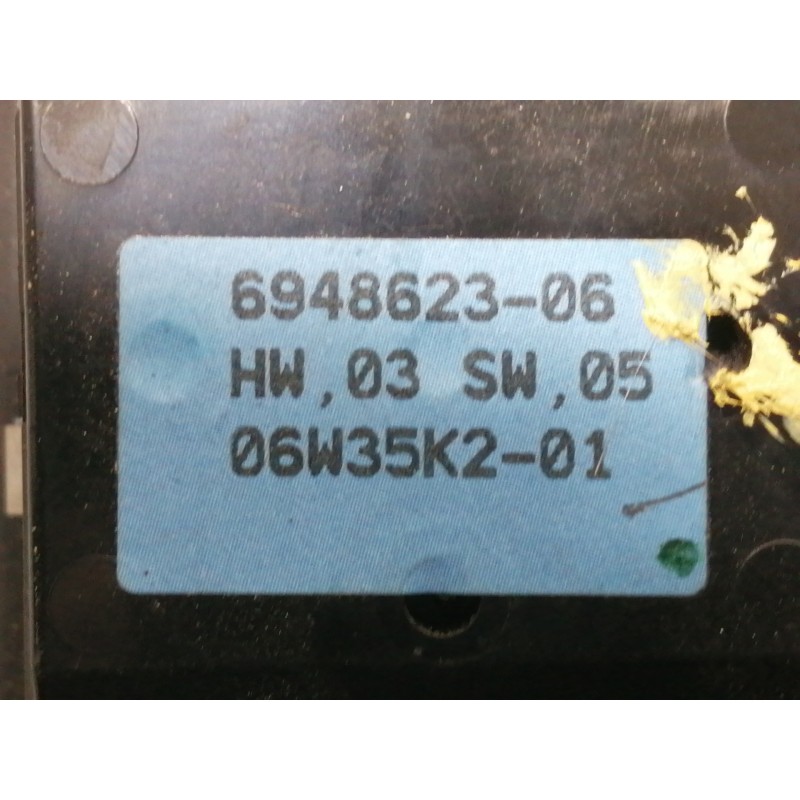 Recambio de mando elevalunas delantero izquierdo para bmw serie 3 berlina (e90) 330d referencia OEM IAM 694862306 06W35K201 