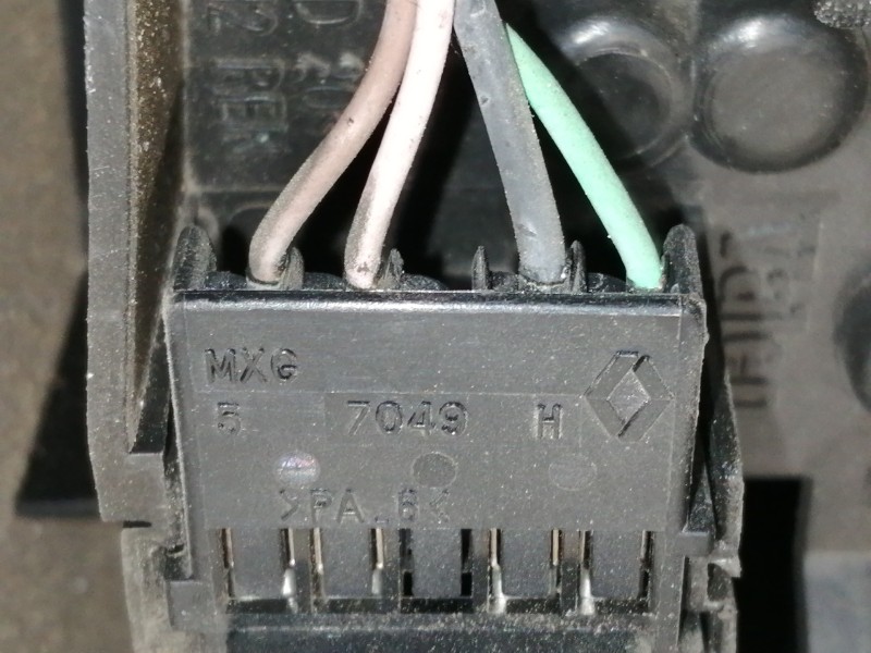 Recambio de piloto trasero izquierdo para renault laguna ii (bg0) authentique referencia OEM IAM   