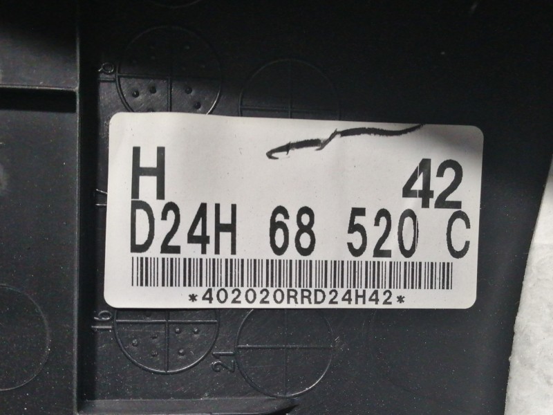 Recambio de guarnecido puerta trasera derecha para mazda cx-3 evolution referencia OEM IAM D10E68531 D24H68520C 