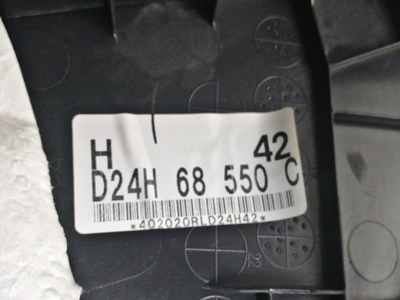 Recambio de guarnecido puerta trasera izquierda para mazda cx-3 evolution referencia OEM IAM D10E68561  