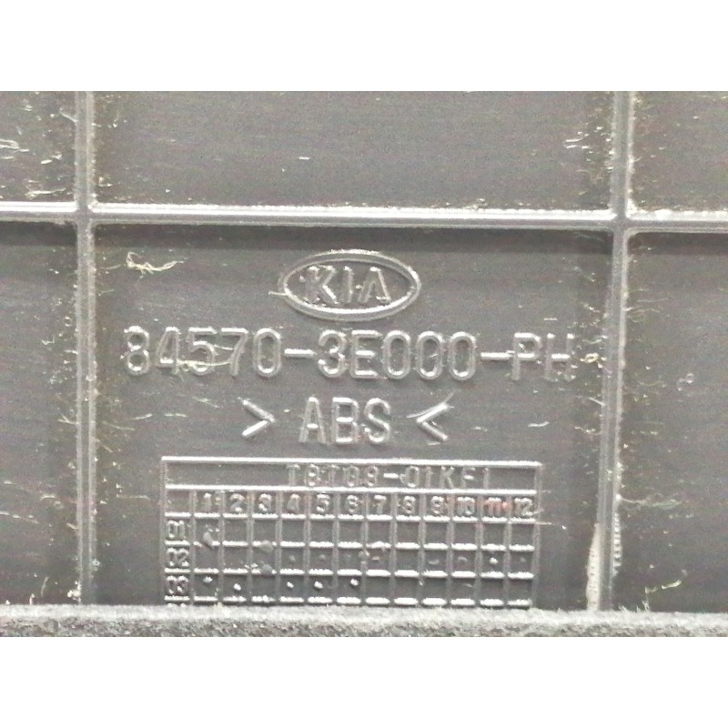 Recambio de cenicero para kia sorento 2.4 16v ex referencia OEM IAM 845703E000 845503E000 