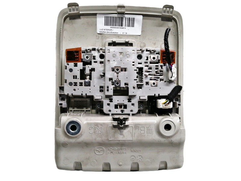 Recambio de luz interior para mazda cx-3 evolution referencia OEM IAM KD4569971  