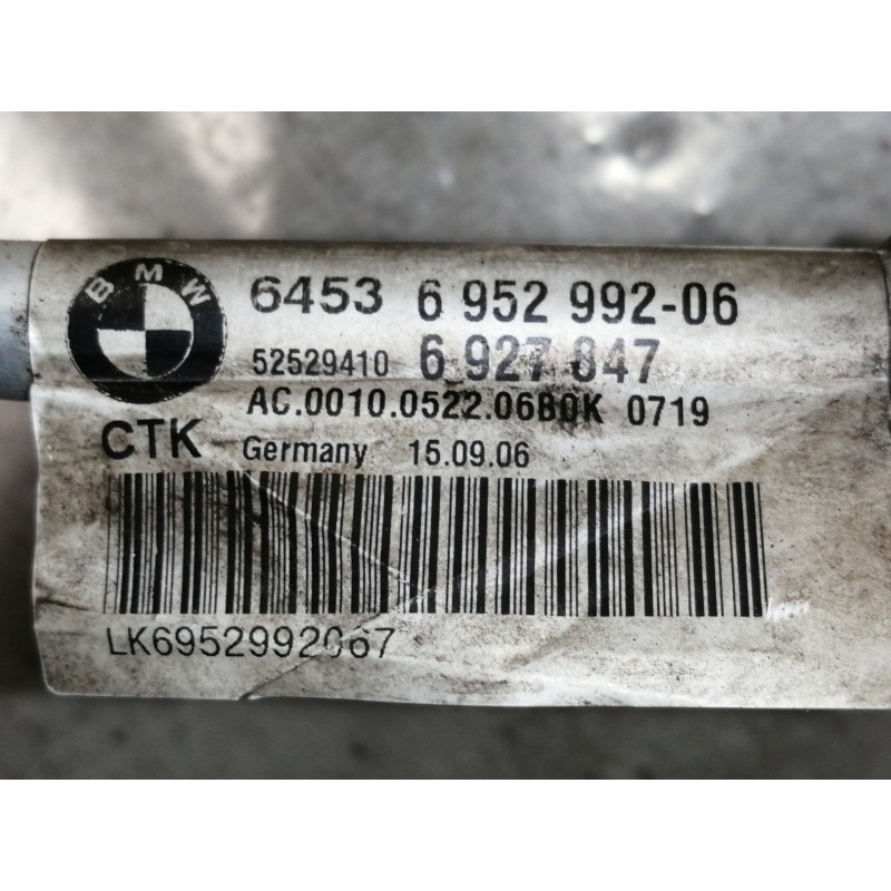 Recambio de tubos aire acondicionado para bmw serie 3 berlina (e90) 330d referencia OEM IAM 6927847 52529410 AC0010052206B0K