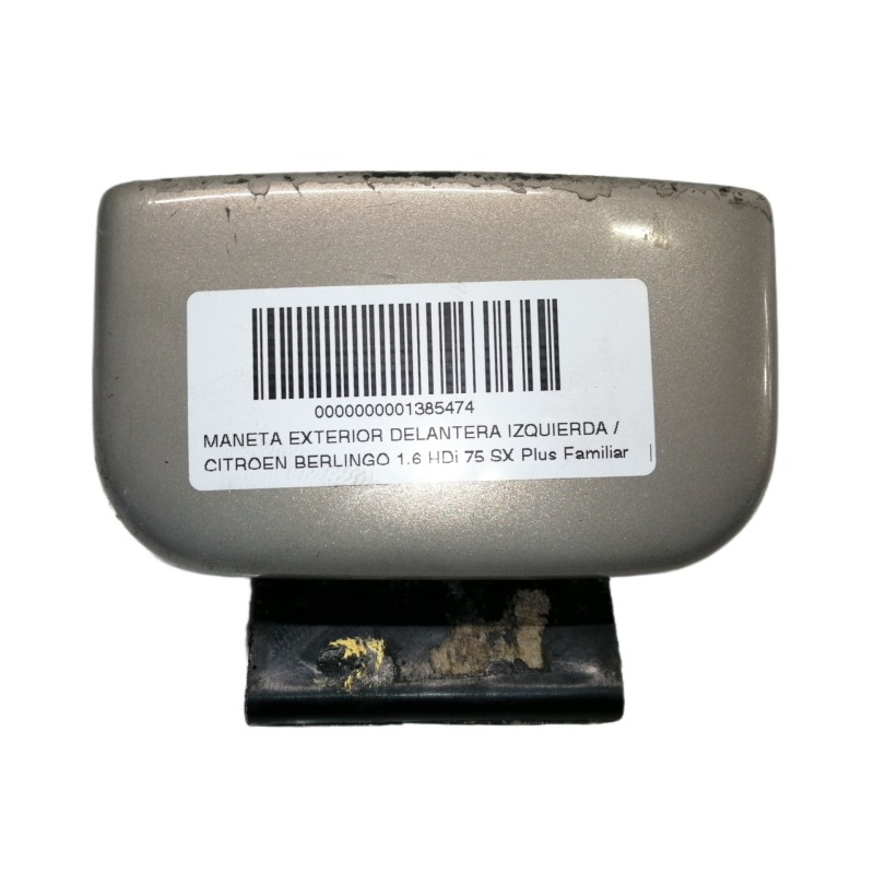 Recambio de maneta exterior delantera izquierda para citroën berlingo 1.6 hdi 75 sx plus familiar referencia OEM IAM   