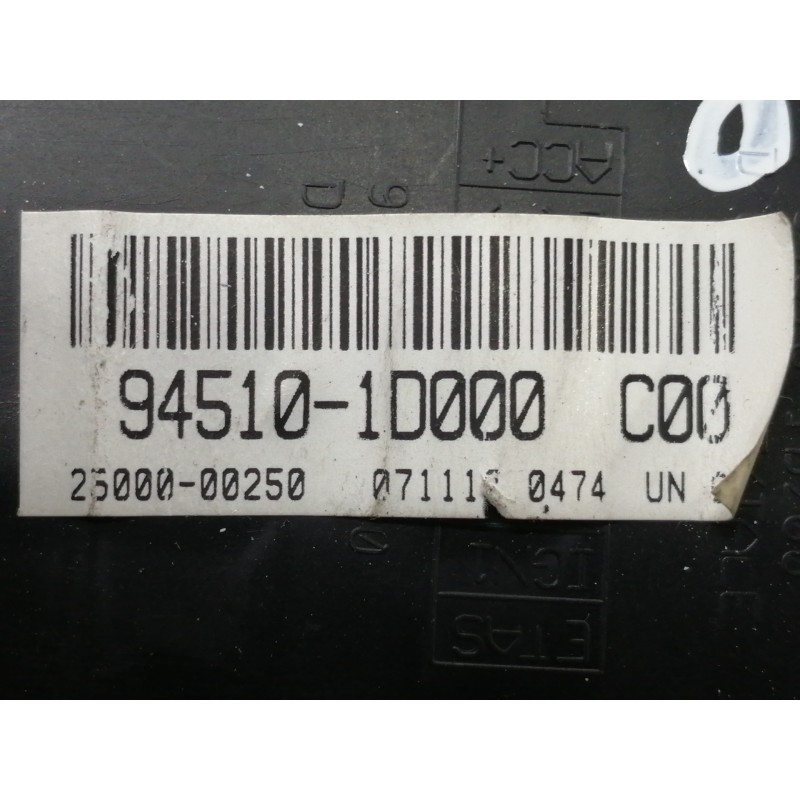 Recambio de pantalla multifuncion para kia carens (un) referencia OEM IAM 945101D000 945101D200 