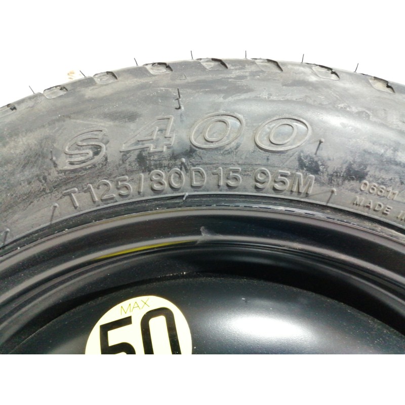 Recambio de neumatico repuesto para kia pro_cee´d emotion referencia OEM IAM HANKOOK T125/80 D15 95M 