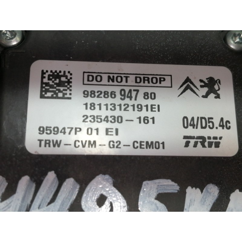 Recambio de modulo electronico para citroën c3 feel referencia OEM IAM 9828694780 1811312191EI / 235430161 CAMERA DELANTERA / 95