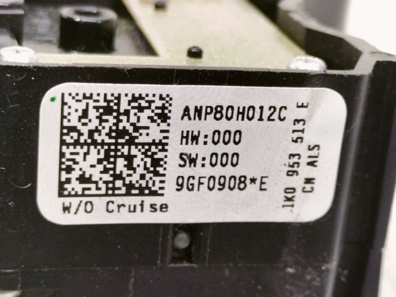 Recambio de mando intermitentes para volkswagen golf vi (5k1) advance referencia OEM IAM 1K0953513E ANP80H012C 