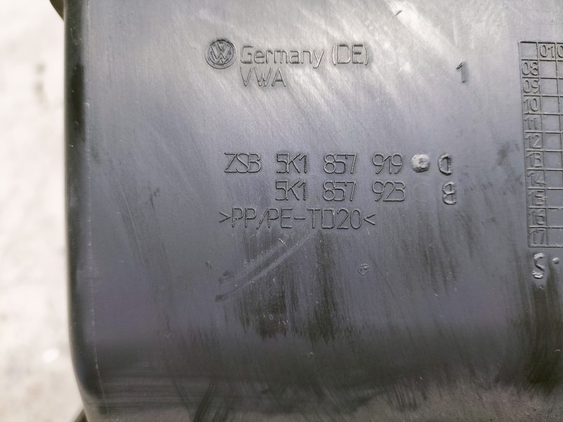 Recambio de mando luces para volkswagen golf vi (5k1) advance referencia OEM IAM 1K1858341 5K1857919 5K1857923 