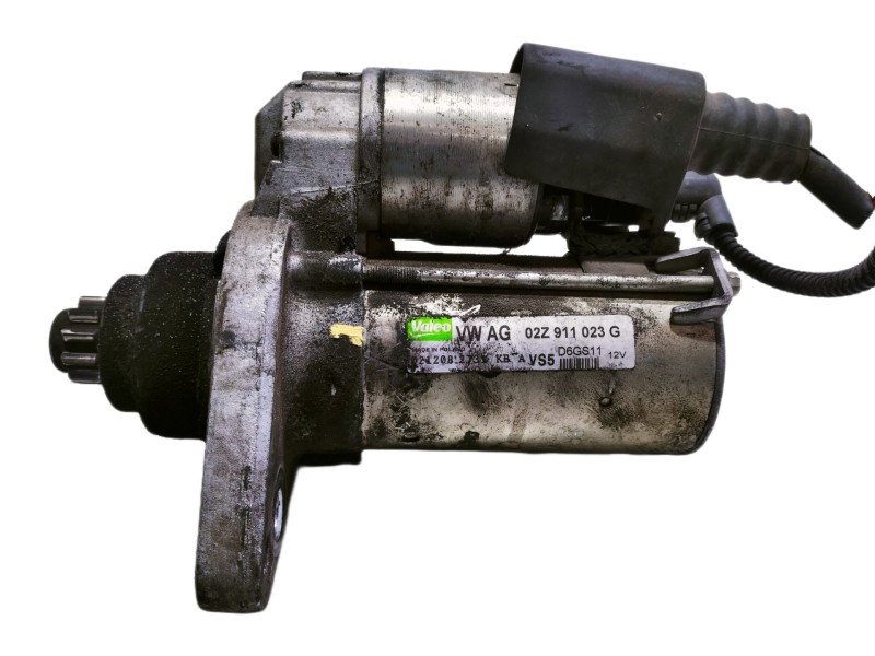 Recambio de motor arranque para volkswagen golf vi (5k1) advance referencia OEM IAM 02Z911023G D6GS11 02Z911024P