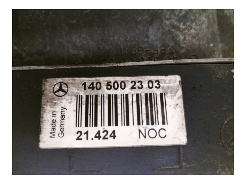 Recambio de radiador agua para mercedes-benz clase s (w140) berlina 300 sd t. / s 350 turbo (140.134) referencia OEM IAM 1405002