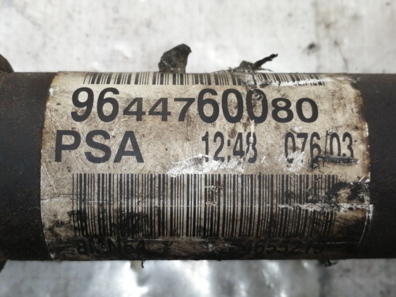 Recambio de transmision delantera izquierda para citroën c5 berlina sx (e) referencia OEM IAM 9644760080  