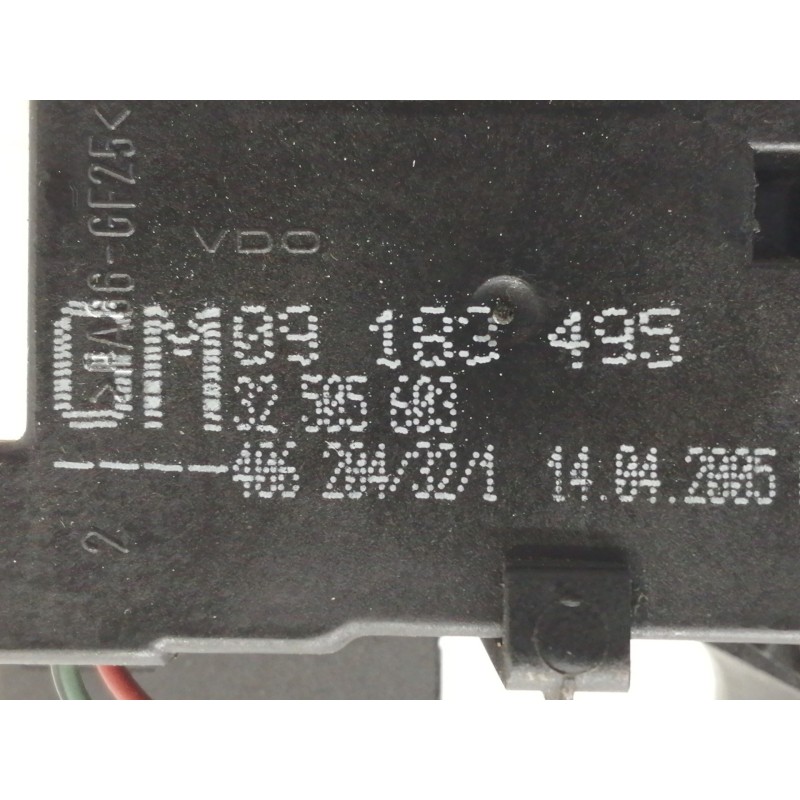 Recambio de motor cierre centralizado porton para opel meriva blue line referencia OEM IAM 09183495 406204321 / 32505603 / 13168