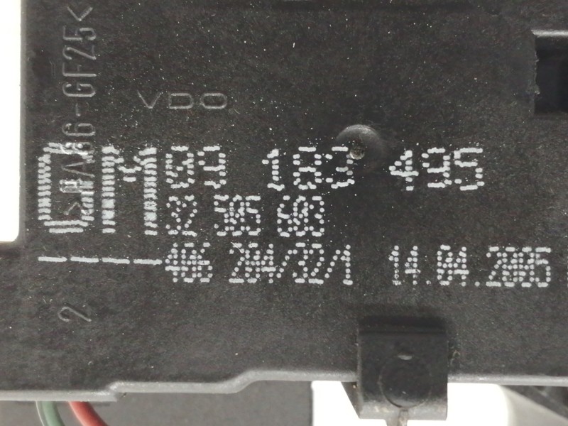 Recambio de motor cierre centralizado porton para opel meriva blue line referencia OEM IAM 09183495 406204321 / 32505603 / 13168
