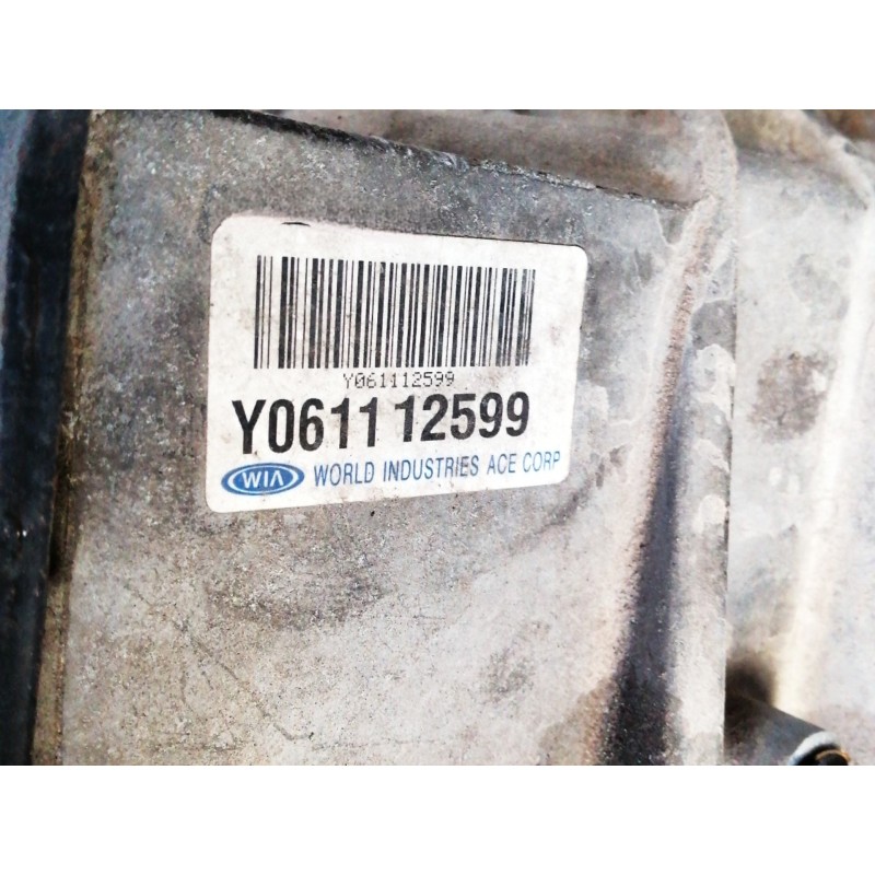 Recambio de caja cambios para kia carnival 2.9 crdi vgt ex referencia OEM IAM Y061112599  5 VELOCIDADES