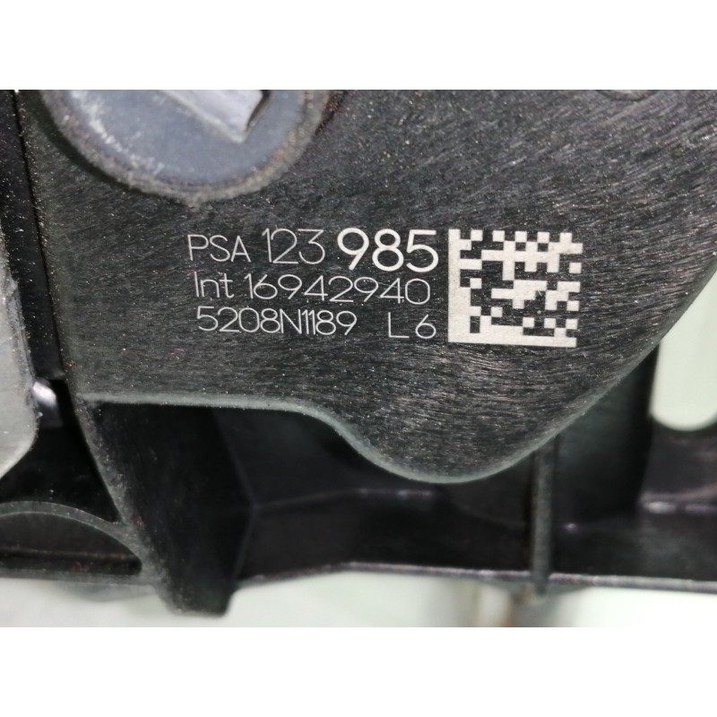 Recambio de cerradura puerta trasera izquierda para citroën c3 feel referencia OEM IAM 123985 16942940 ELECTRICO / 5208N1189