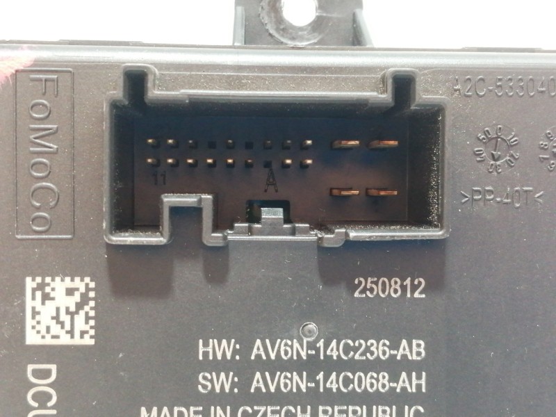 Recambio de modulo electronico para ford focus lim. (cb8) trend referencia OEM IAM BV6N14B532AJ AV6N14C068AH AV6N14C236AB CONTRO