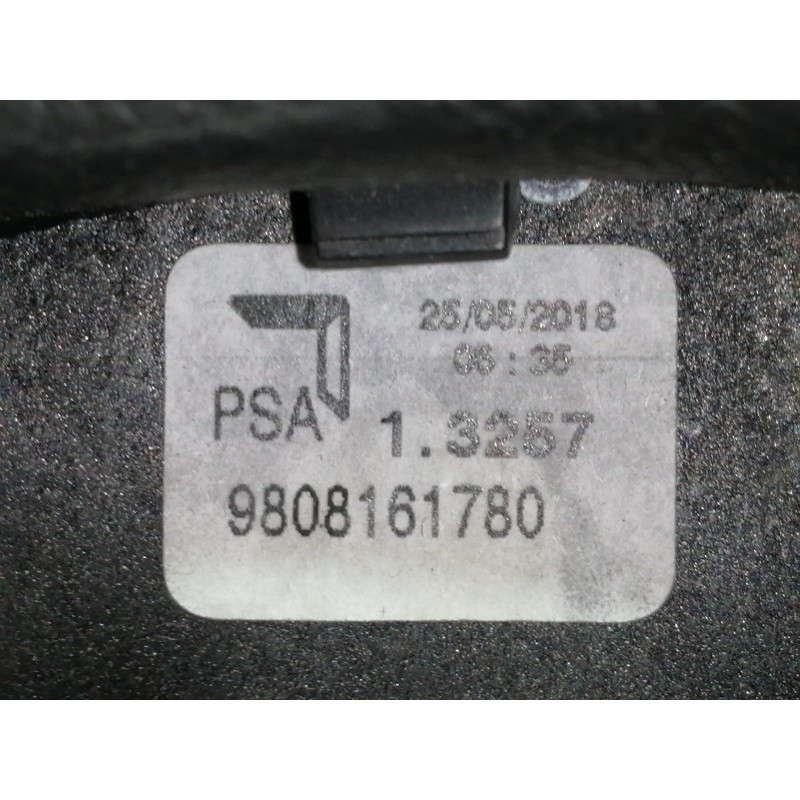 Recambio de pomo palanca cambio para citroën c3 feel referencia OEM IAM 9808161780 13257 