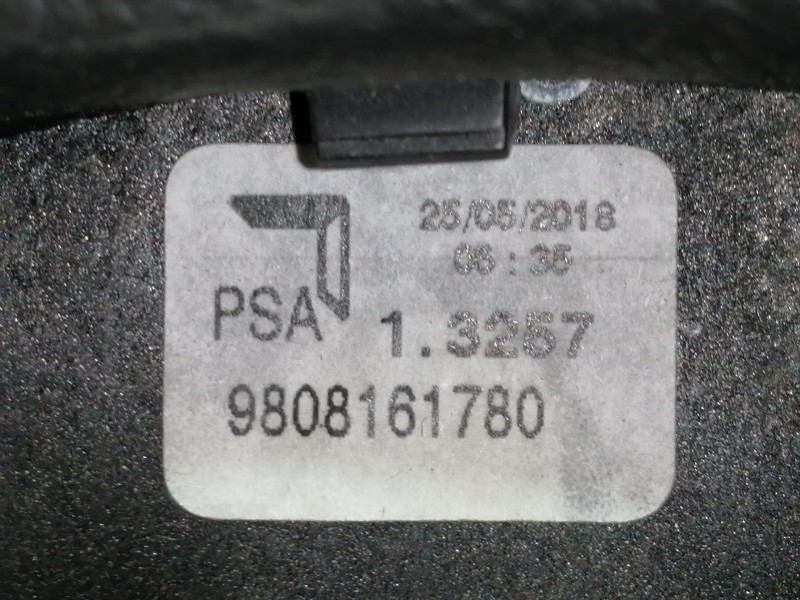 Recambio de pomo palanca cambio para citroën c3 feel referencia OEM IAM 9808161780 13257 