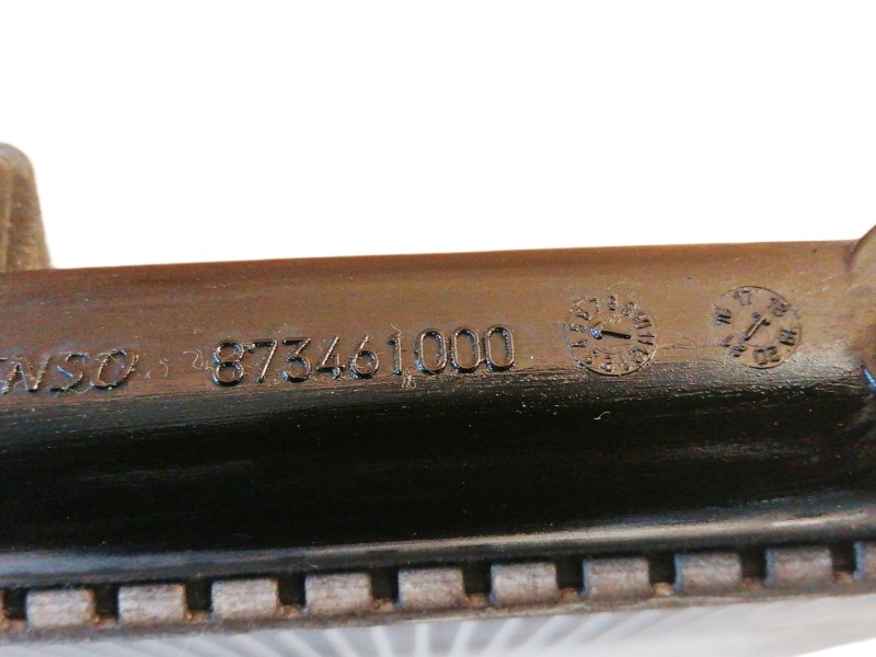 Recambio de radiador agua para citroën c3 feel referencia OEM IAM 873461000  