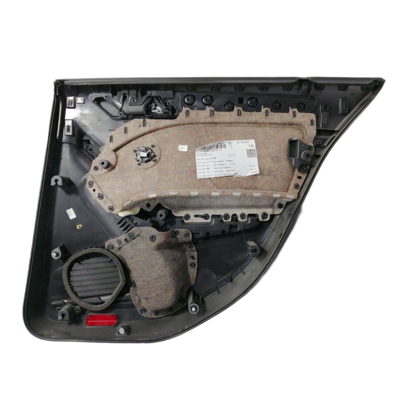 Recambio de guarnecido puerta trasera izquierda para volkswagen golf vi (5k1) advance referencia OEM IAM 5K6867211 5K4868073 