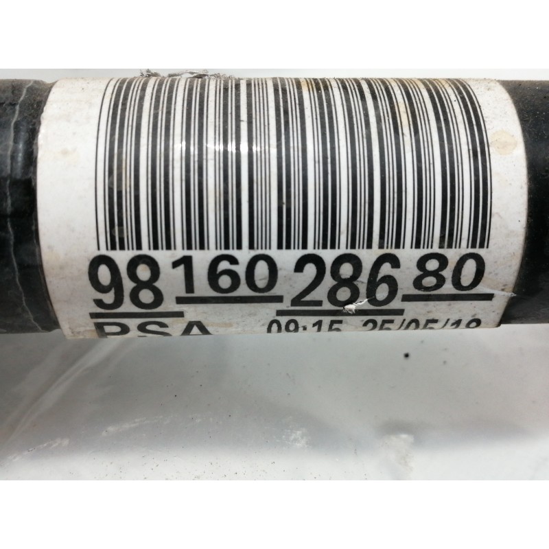 Recambio de transmision delantera derecha para citroën c3 feel referencia OEM IAM 9816028680  