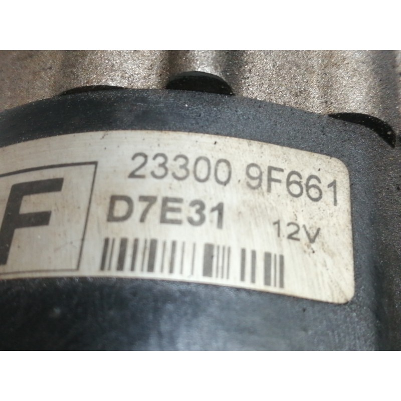 Recambio de motor arranque para nissan primera berlina (p12) 1.6 cat referencia OEM IAM 233009F661 D7E31 
