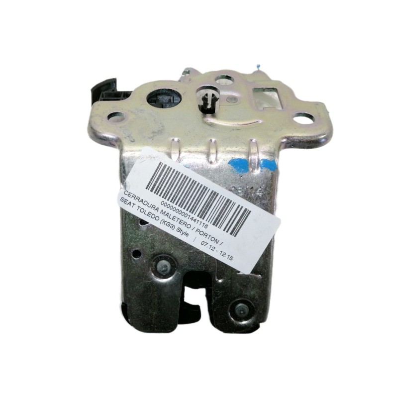 Recambio de cerradura maletero / porton para seat toledo (kg3) style referencia OEM IAM 5E0827505  151511