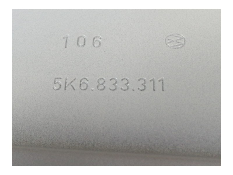 Recambio de puerta trasera izquierda para volkswagen golf vi (5k1) advance referencia OEM IAM 5K6833311  